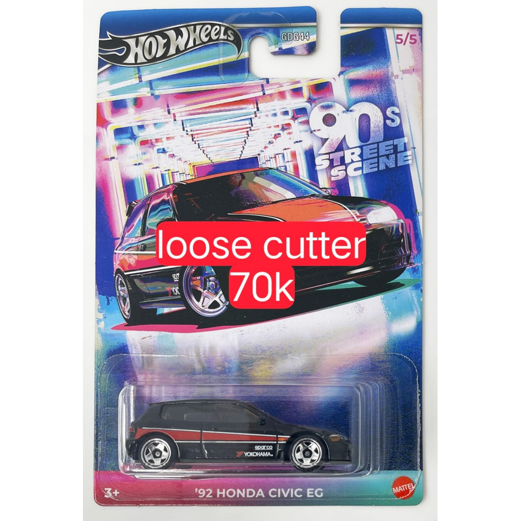hotwheels honda civic eg