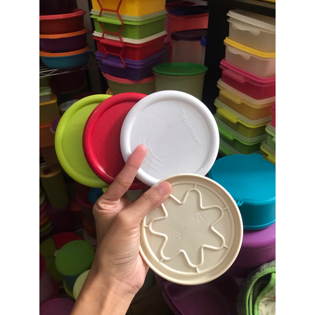Jumbo Mug tutup Tupperware ori second preloved
