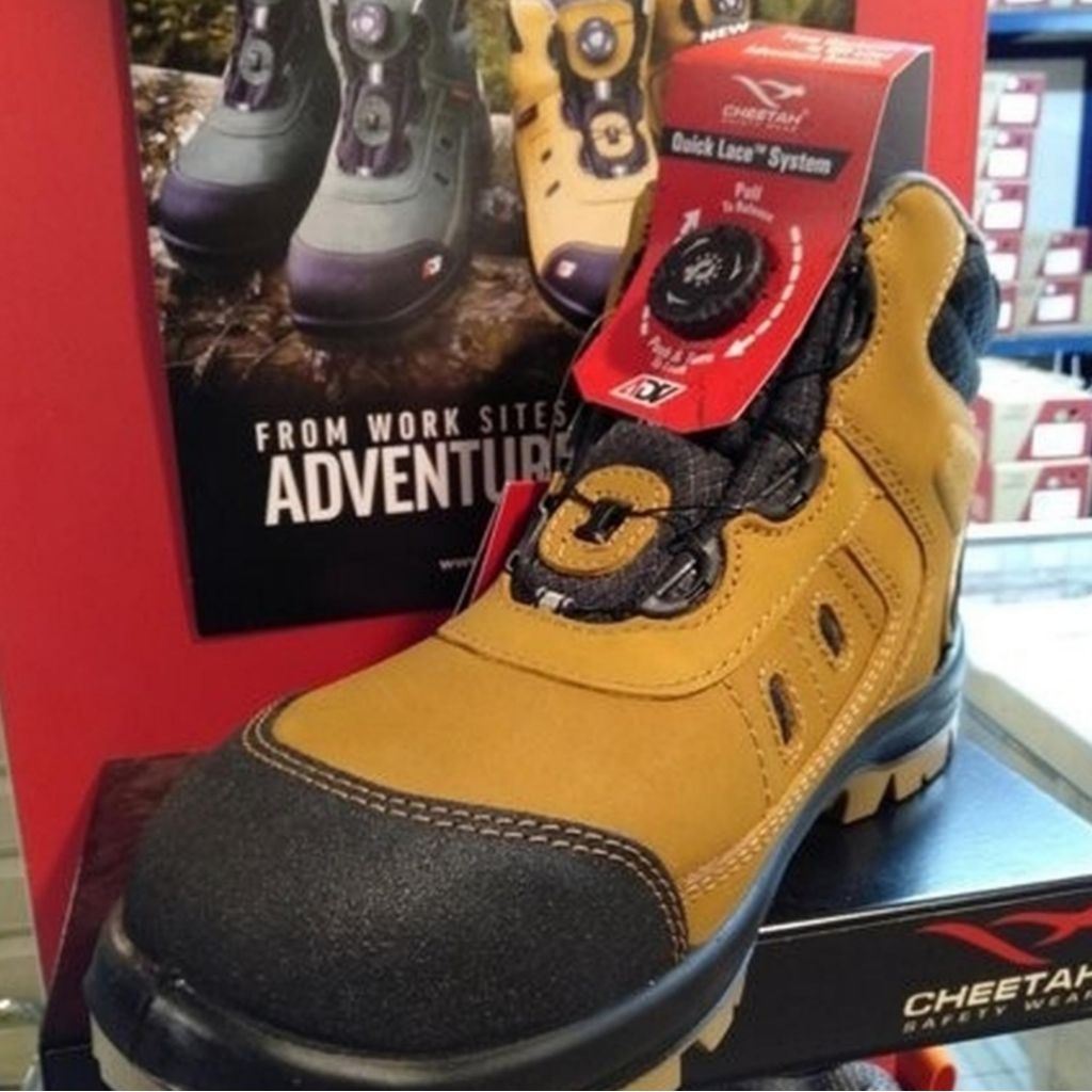 SAFETY SHOES CHEETAH ADV "JUBATUS" 6112K. / SEPATU SAFETY CHEETAH TYPE ADV"JUBATUS" 6112K.