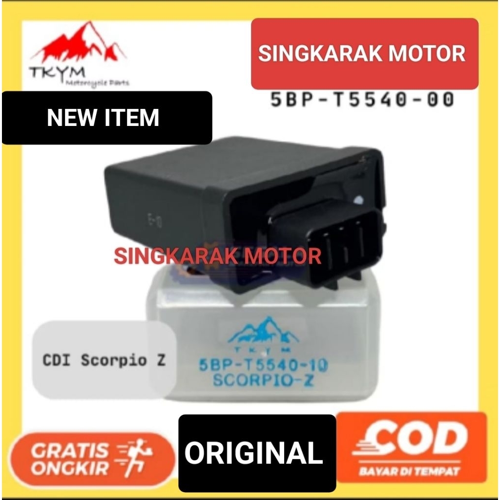 CDI YAMAHA SCORPIO Z KODE 5BP TAKAYAMA ORIGINAL
