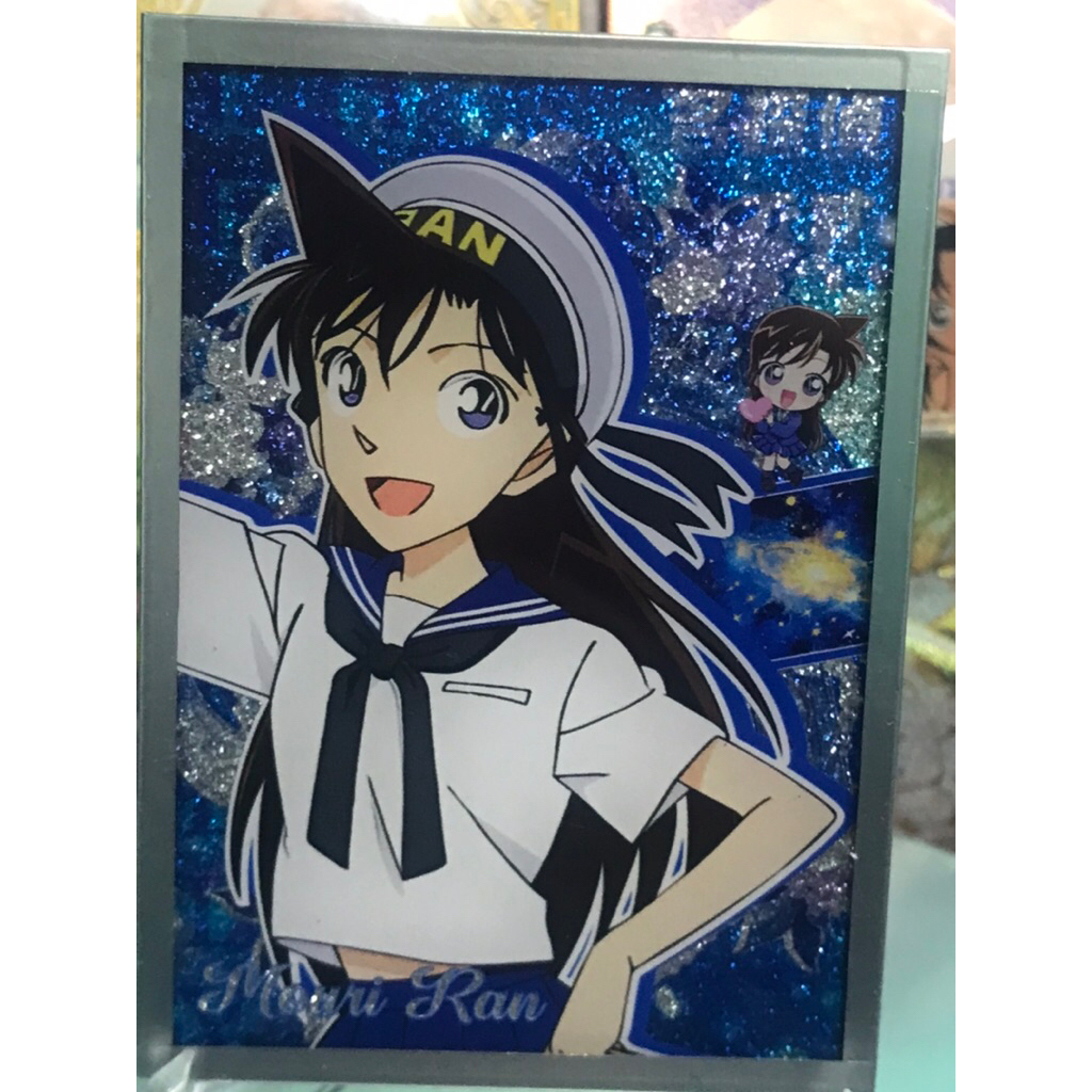kartu detective conan ran mouri shikishi mini