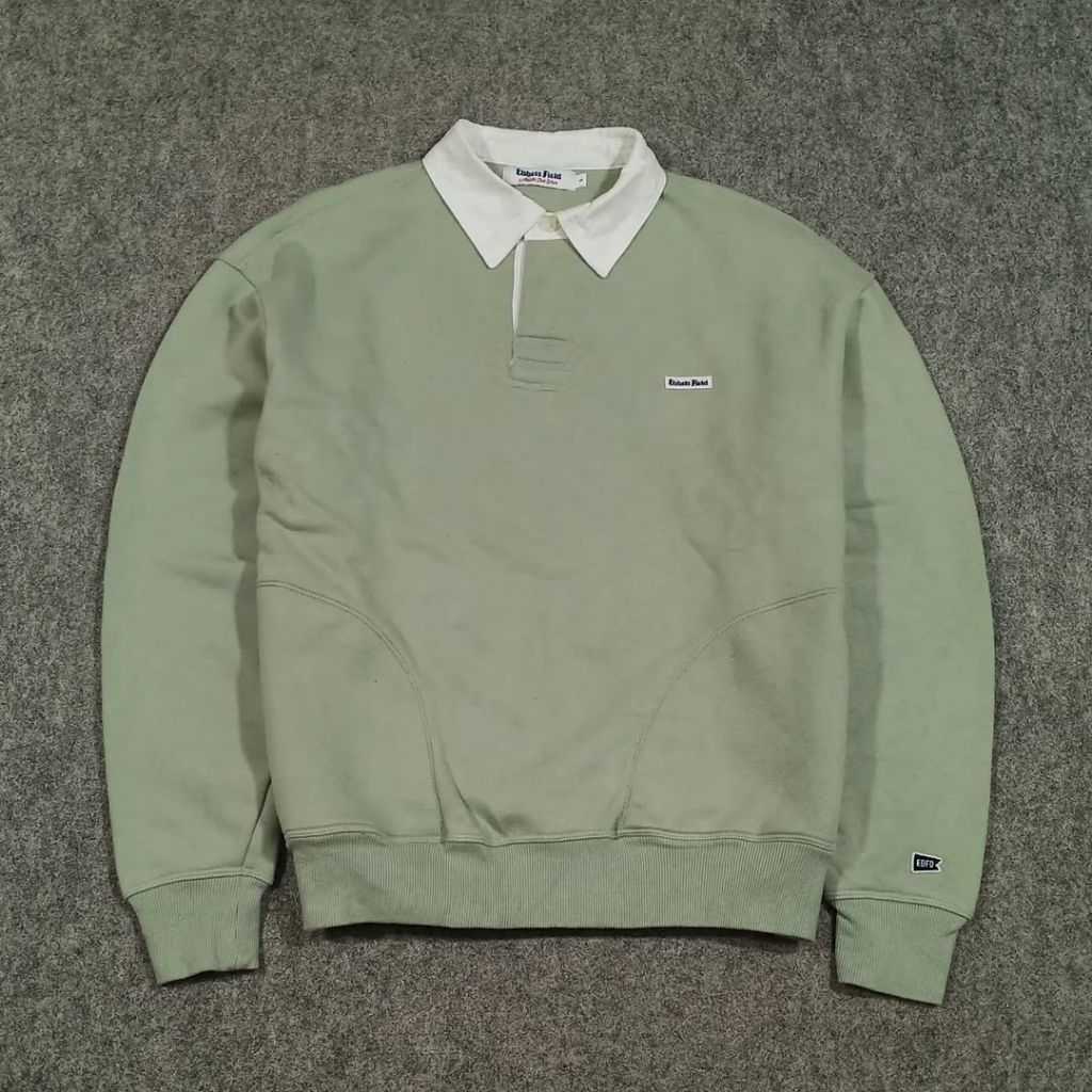 crewneck pria lengan panjang EBBETS FIELD size S second