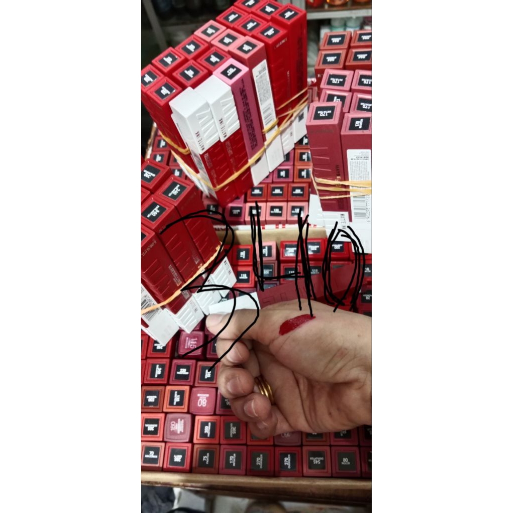 lipstik maybelline no 340 original