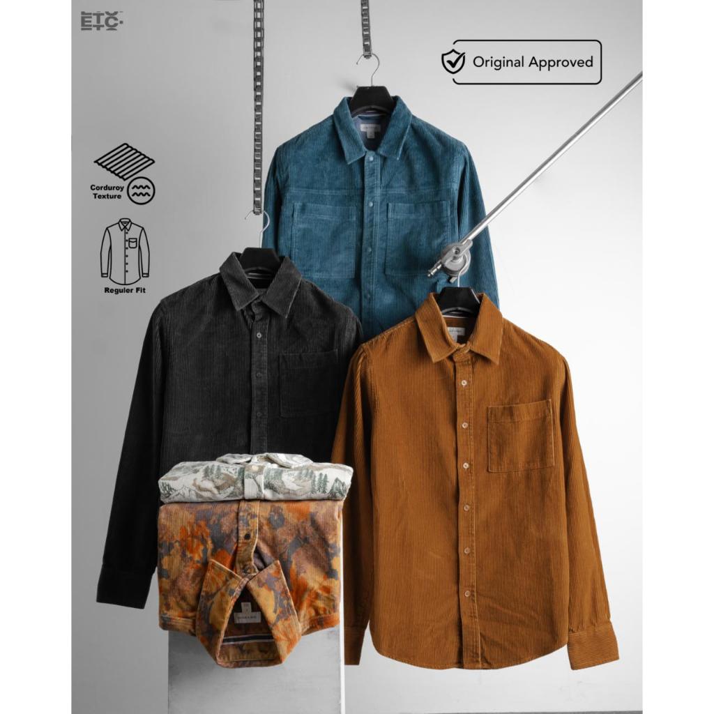 ETC Original - Men's Corduroy Jacket | Jaket Pria S19 | Jaket Corduroy