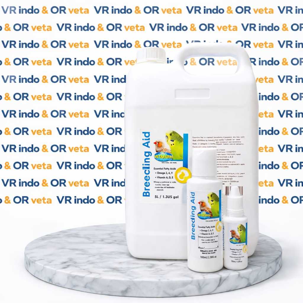 BREEDING AID VETAFARM VITAMIN BERTERNAK BURUNG BREDING AID
