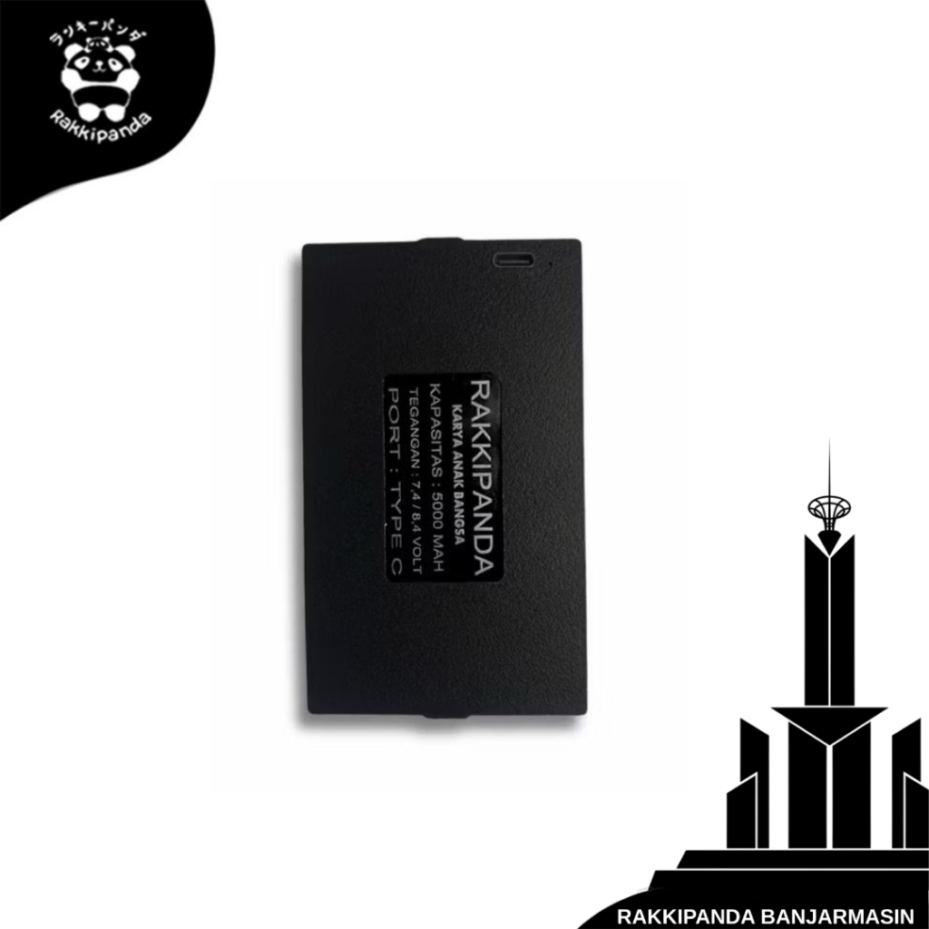 Baterai RakkiPanda SmartLock Door ONASSIS X5 PRO / X6 PRO
