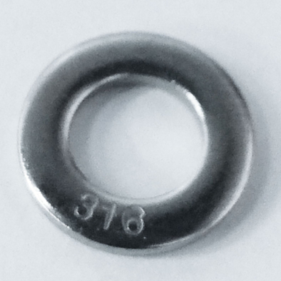 Ring Plat Stainless Steel - M6 - Washer Plate SS316