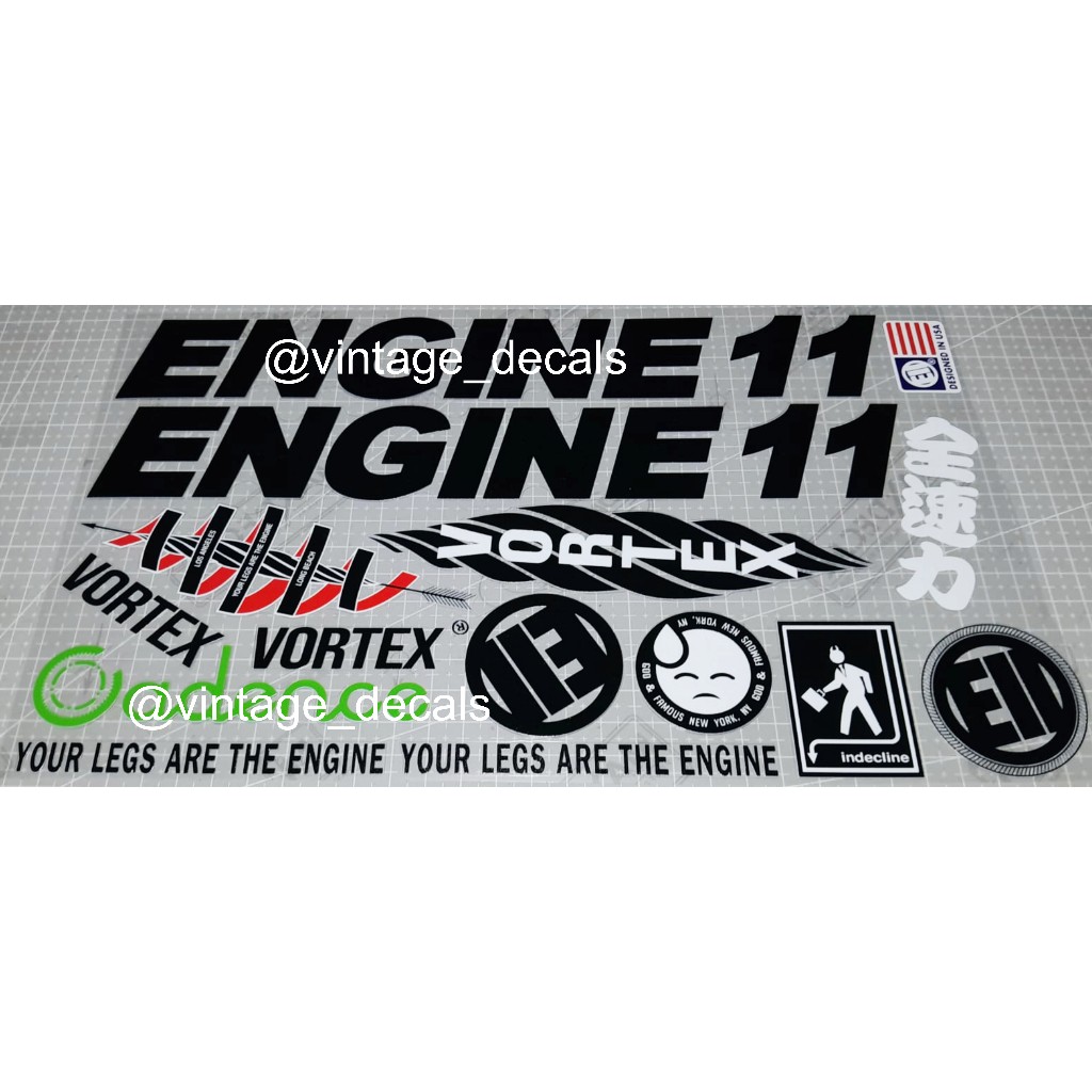 engine11 vortex 2015 decals replacement