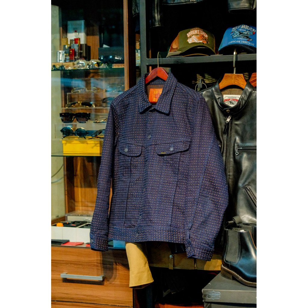 Studio Dartisan Sashiko Denim Jacket Made In Japan