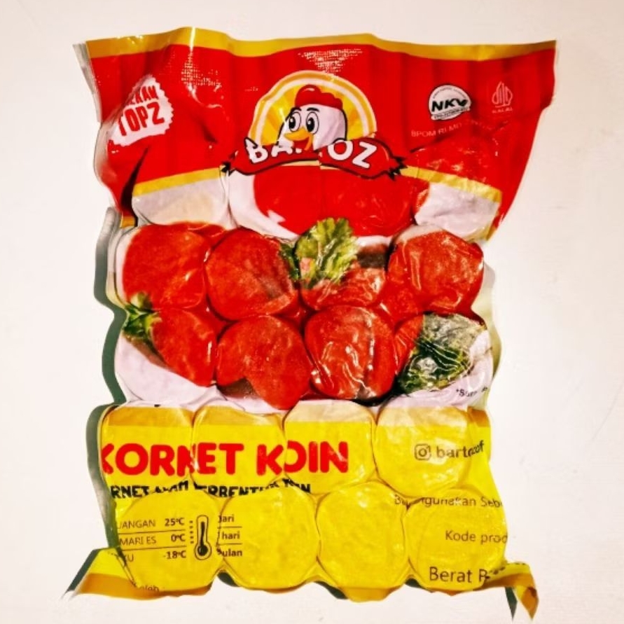 BARTOZ Kornet Ayam Koin isi 40