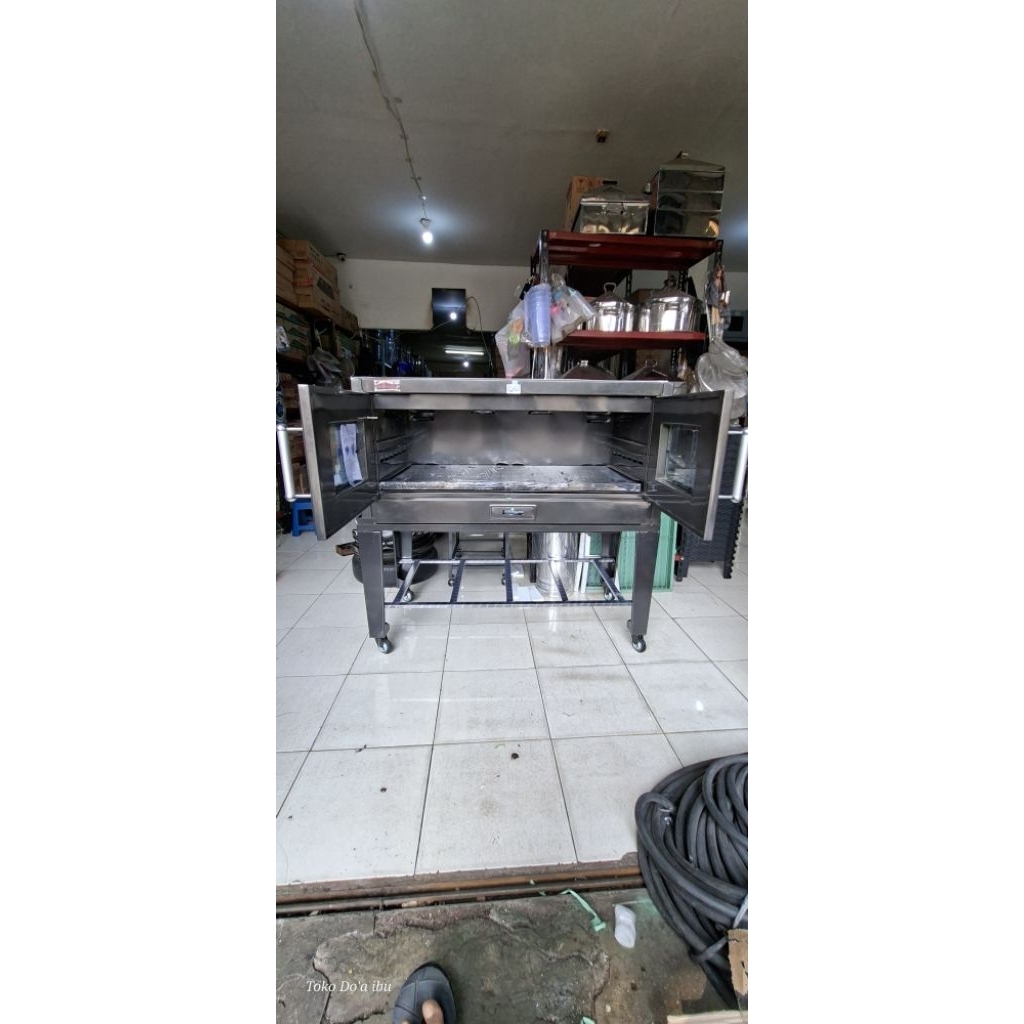 oven gas bima jaya 12060 2pintu warna hitam via lalamove