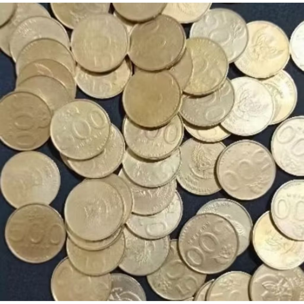 uang emas 500 perak kuno