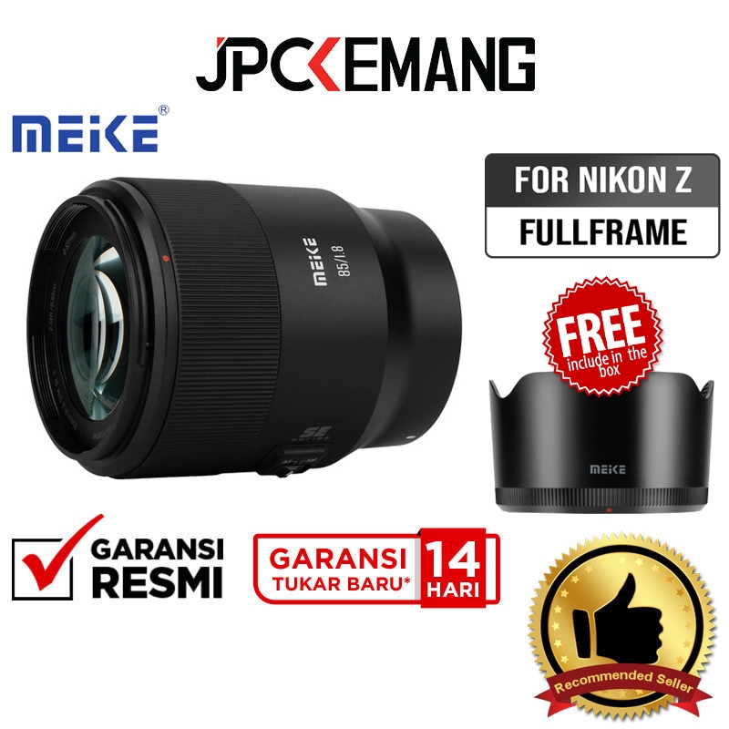 Meike AF 85mm f1.8 SE Mark II for Nikon Z Fullframe Lens Meike 85 mm f/1.8 II Garansi Resmi