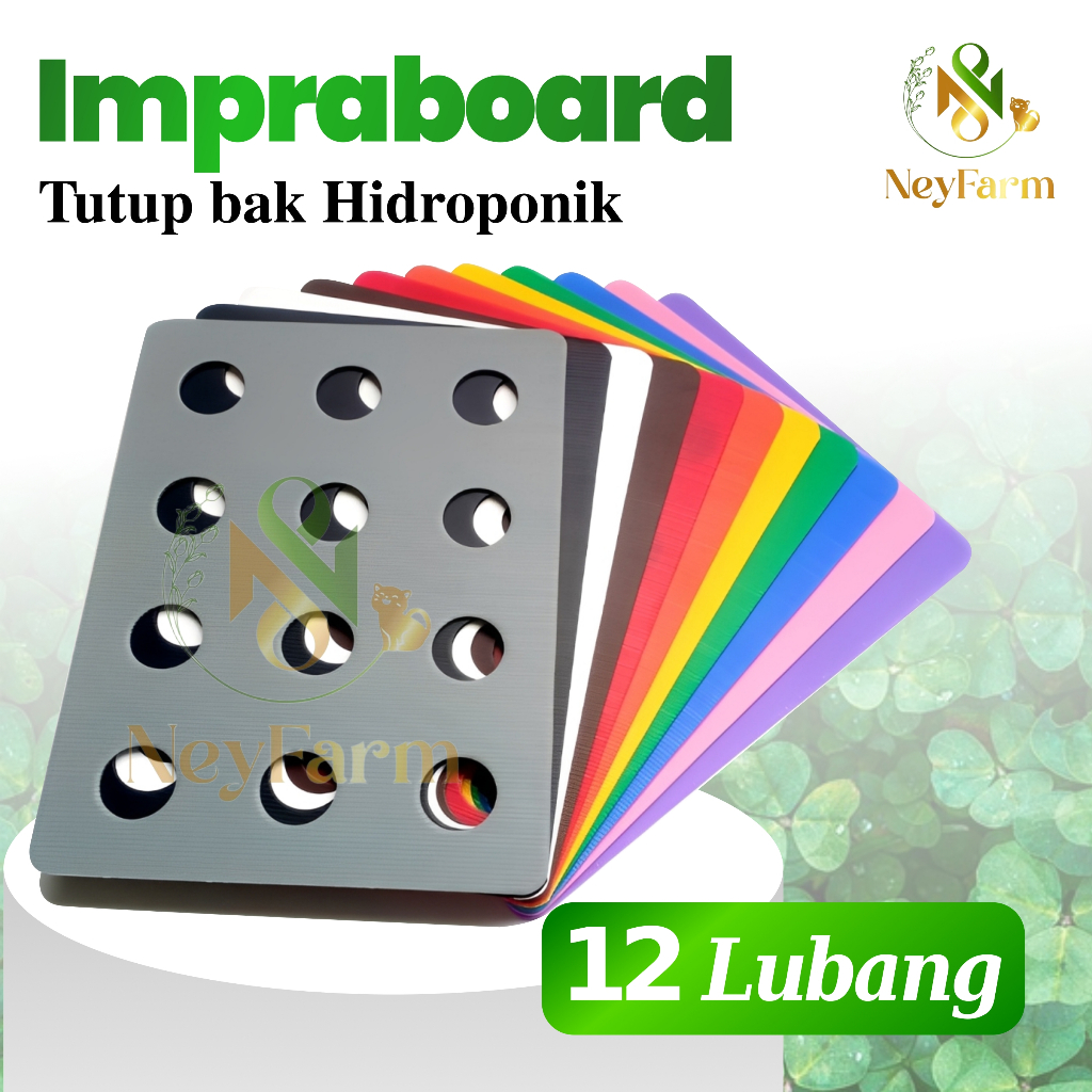Impraboard Tutup Impraboard Hidroponik Sistem Wick