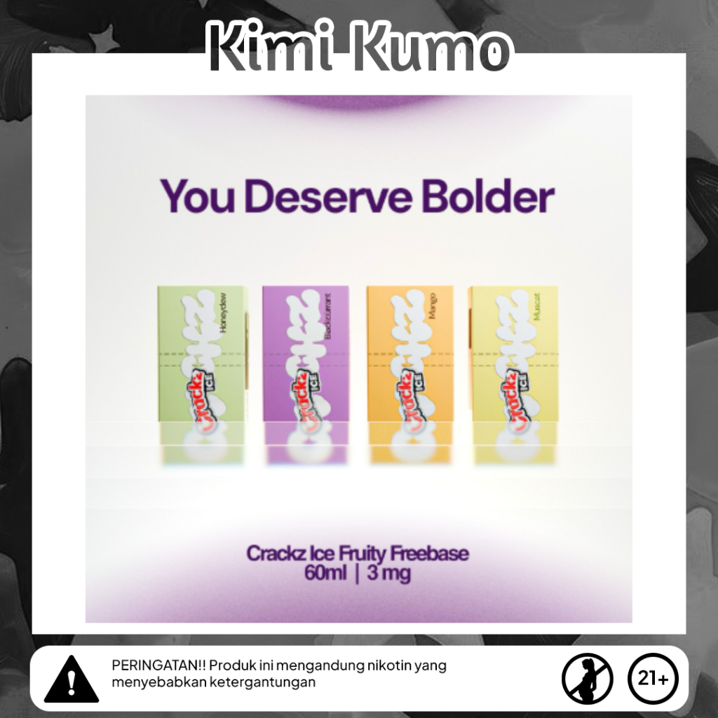 CRACKZ FRUITY SERIES FREEBASE 100% ORIGINAL BY TETRA