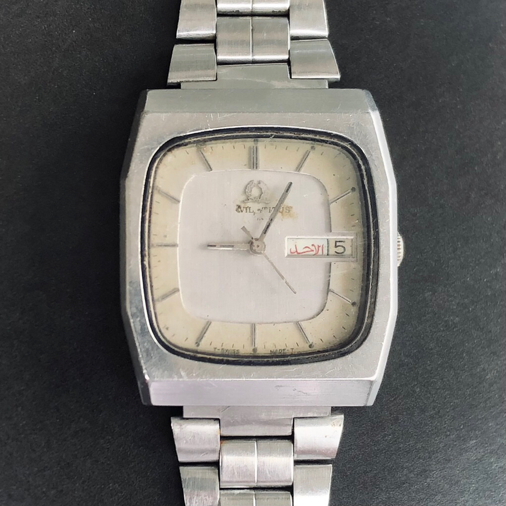ARLOJI SWISS MADE TITUS / JAMTANGAN AUTOMATIC VINTAGE / JAMTANGAN ORIGINAL