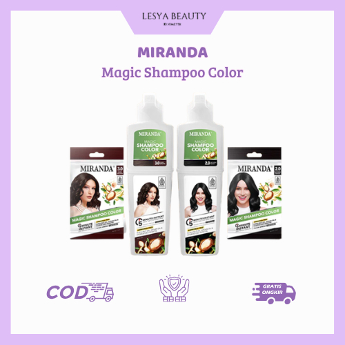 MIRANDA MAGIC HAIR COLOR SHAMPOO / Miranda Hair Color Shampoo