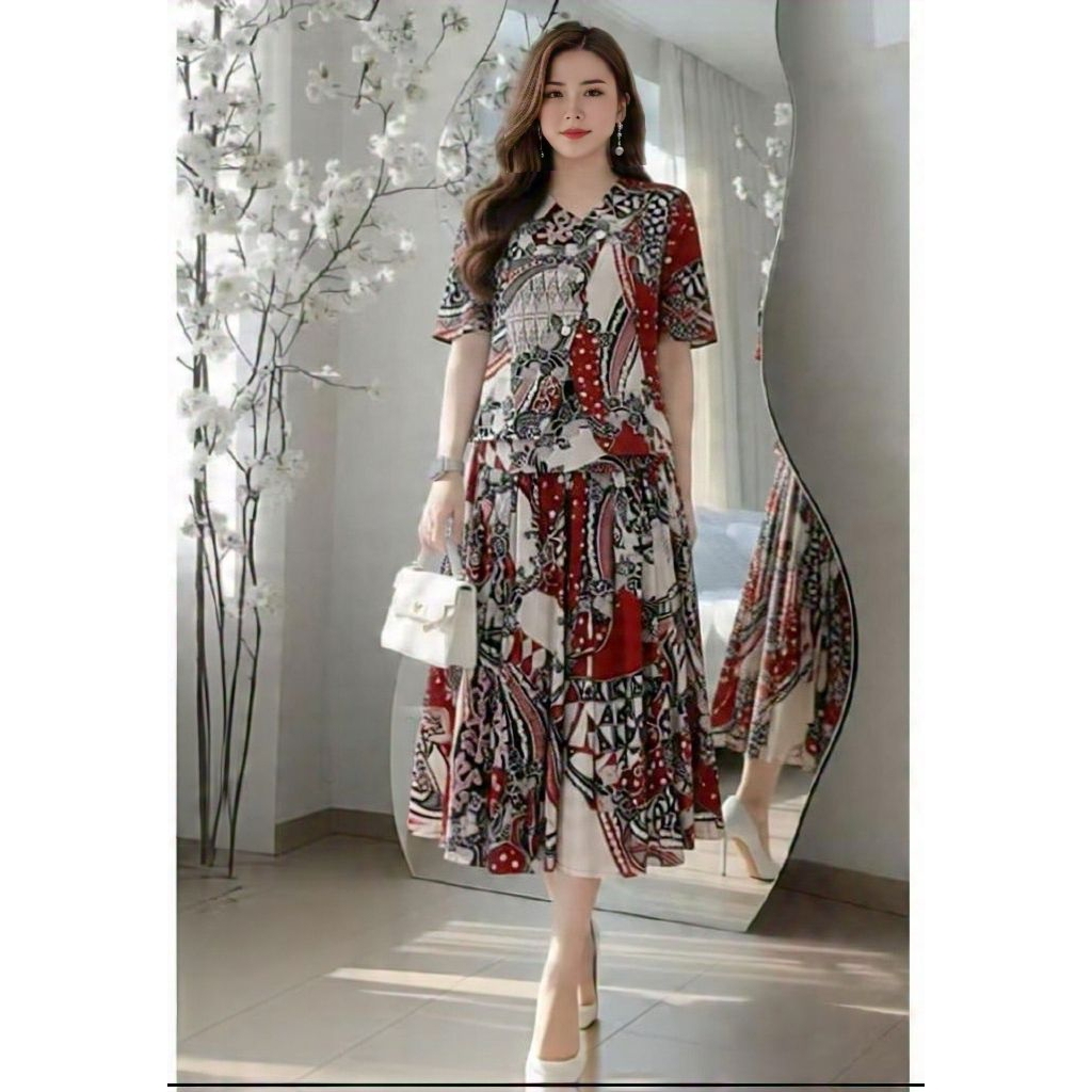 STELAN ROK BATIK WANITA PREMIUM