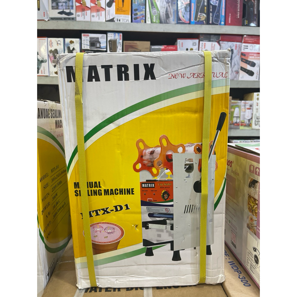 cup sealer matrix MTX D-1
