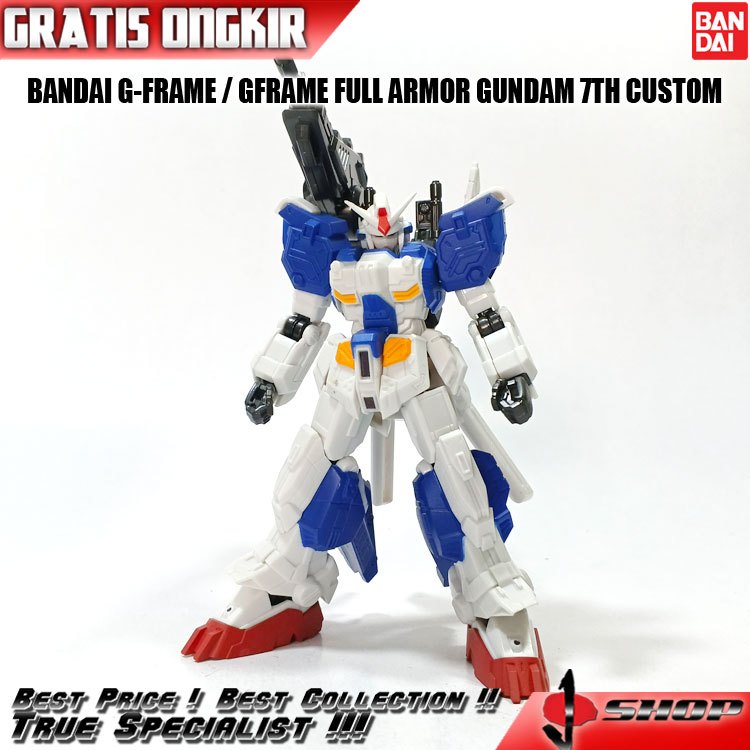 BANDAI G-FRAME / GFRAME FULL ARMOR GUNDAM 7TH CUSTOM FGR650