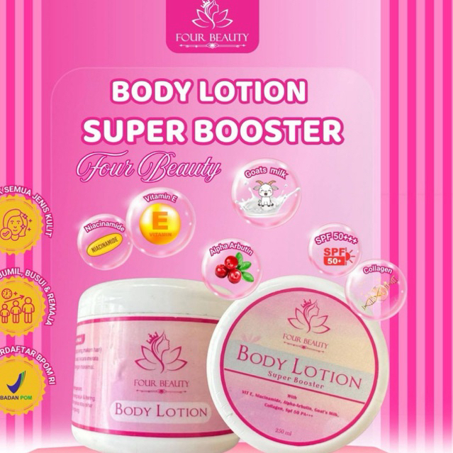 4 Pot Handbody Fourbeauty 250Ml