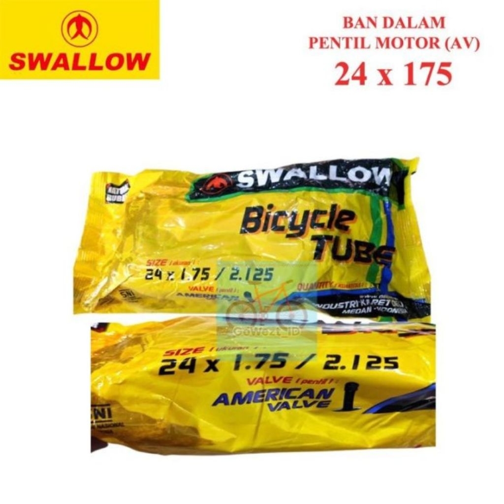 Ban dalam sepeda mini/MTB 24X1.75/1.125