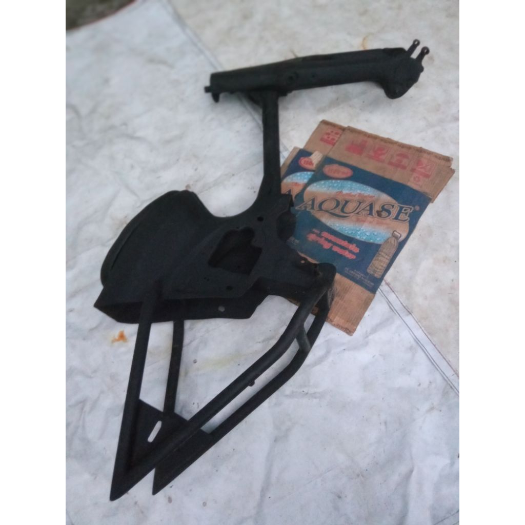rangka tangki fork shockbreaker Honda c70 ,c700 , c800 , astrea star custom street cub rigid bobber 
