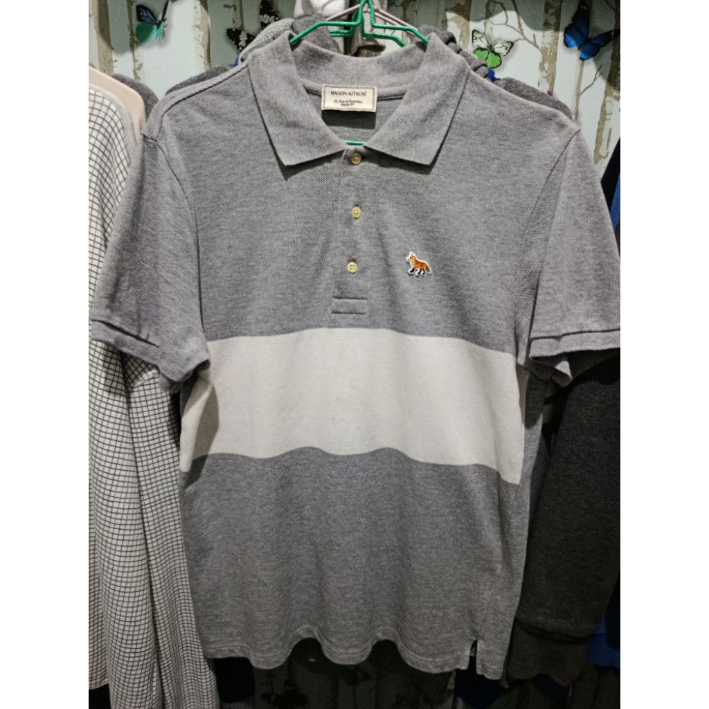 Maison Kitsune polo T-shirt ld 98, pj 65