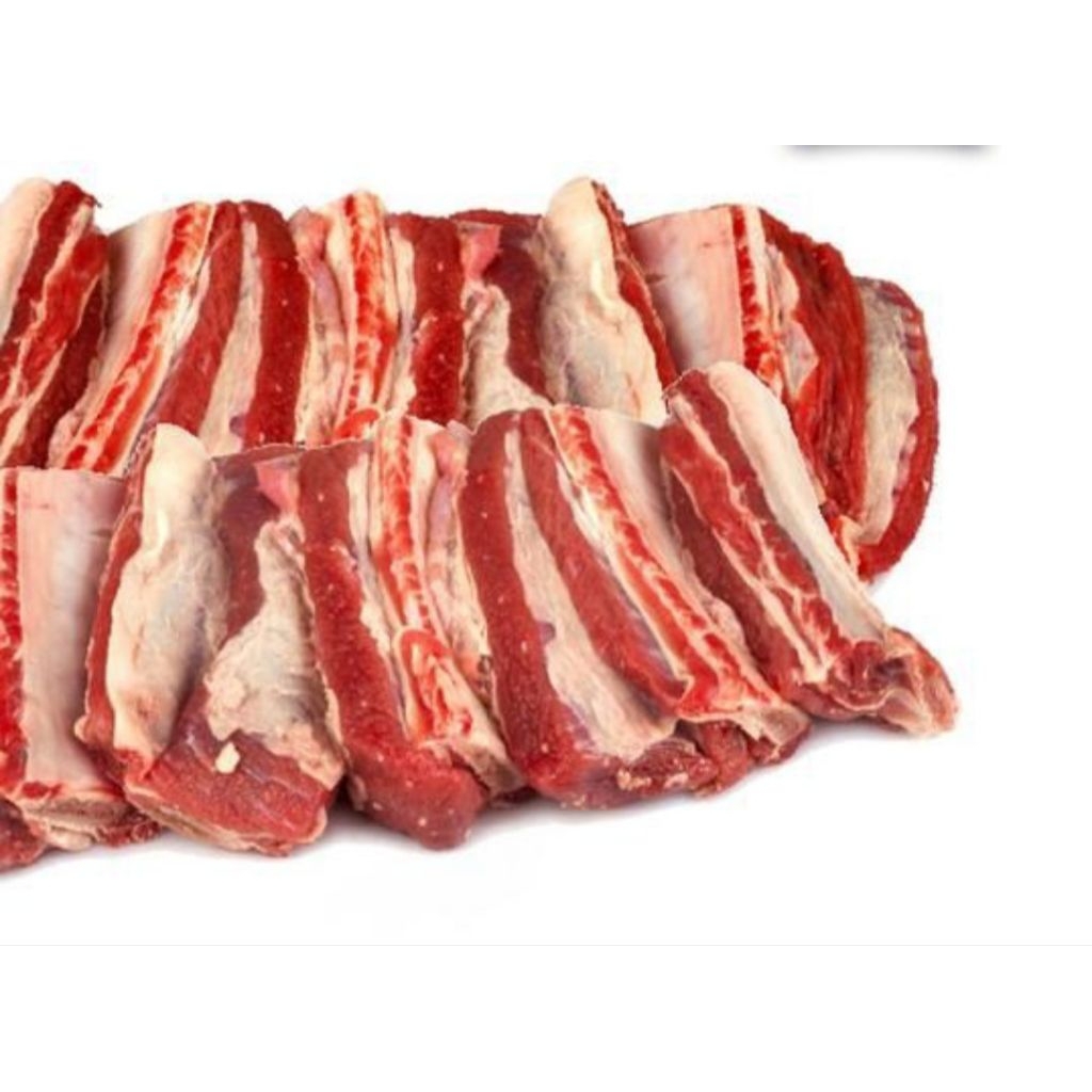 Fresh daging iga sapi lokal tanpa tulang 250gr, 500gr (PO)