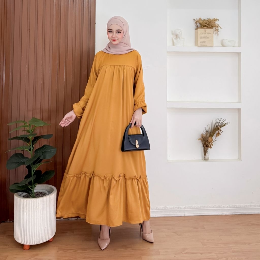 DRESS PUTRI TERBARU/GAMIS MUSLIMAH/GAMIS TERBARU/GAMIS PUTRI
