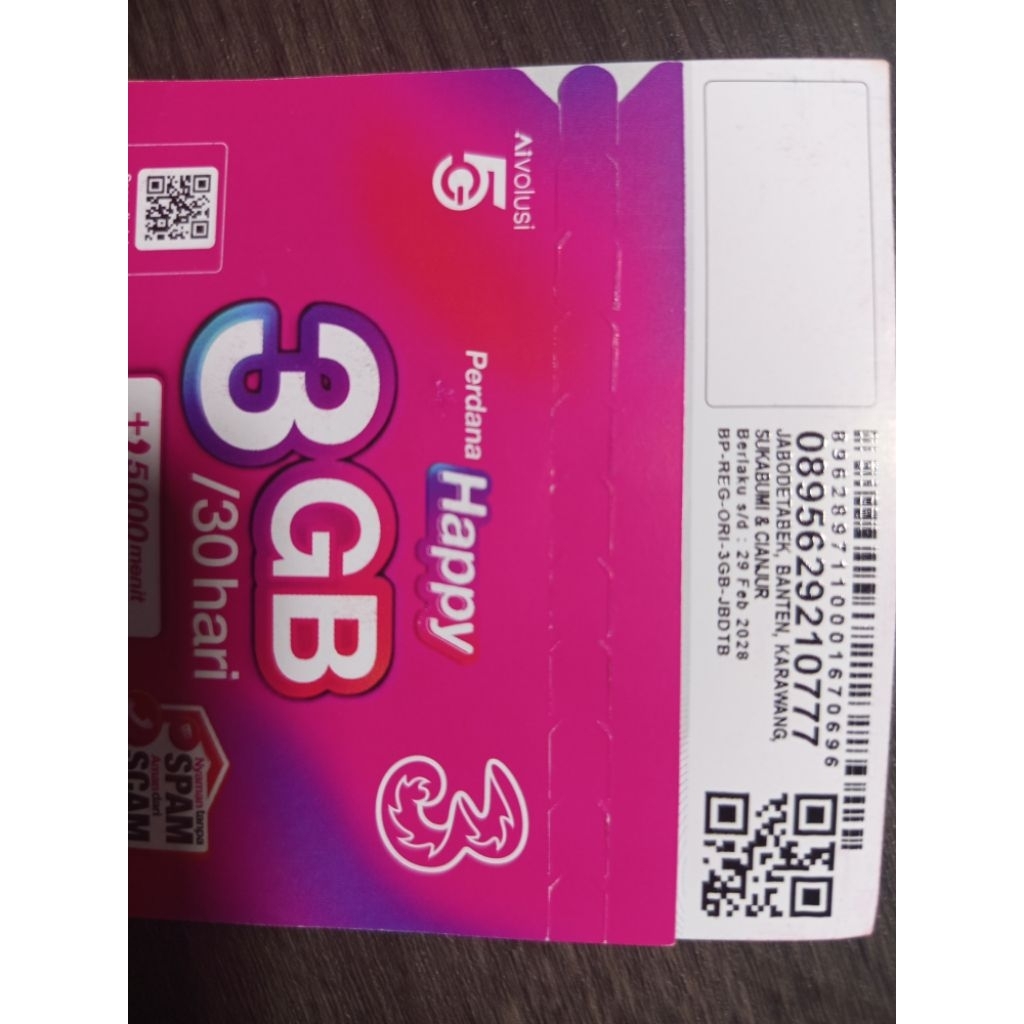 perdana tri nomor cantik