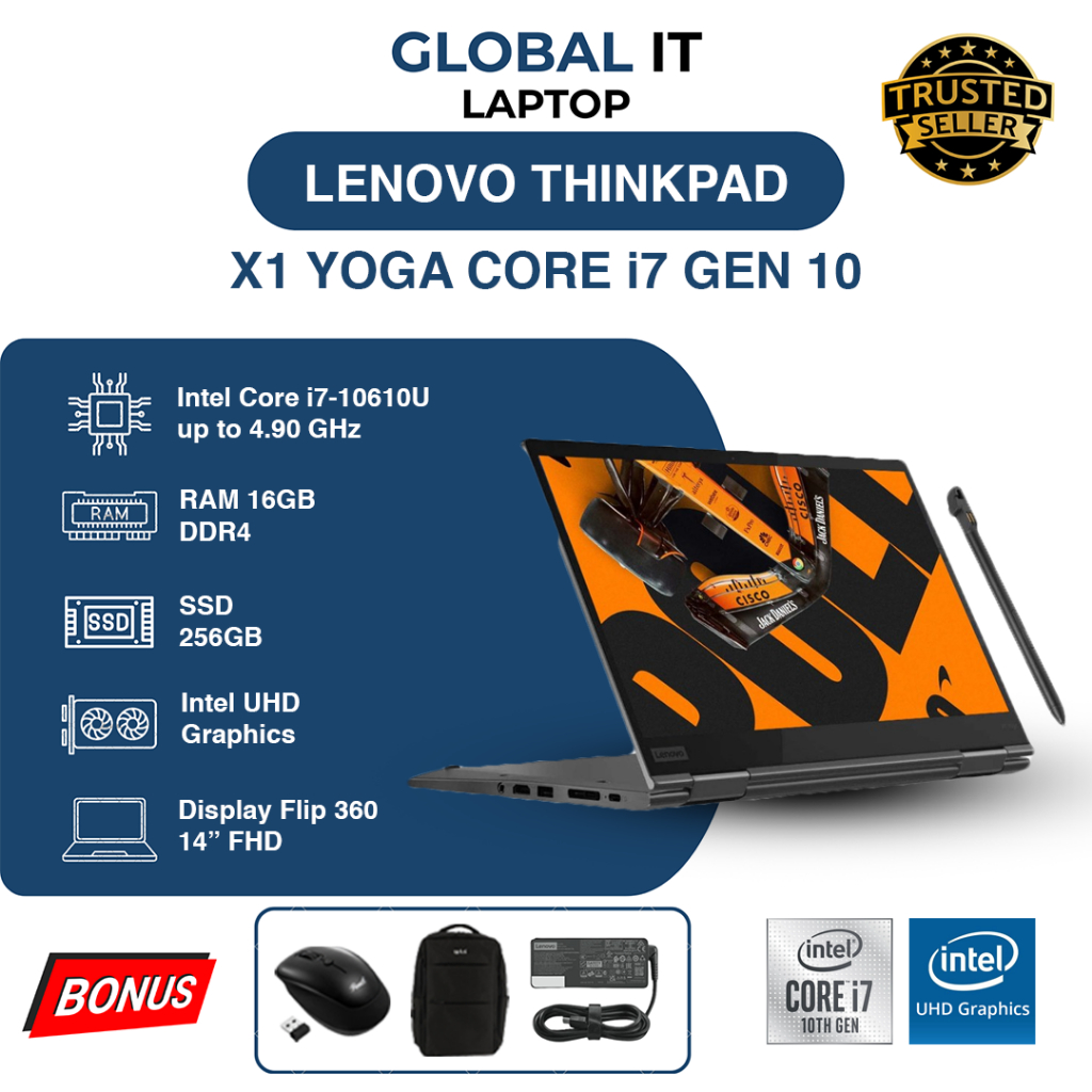 LENOVO X1 YOGA CORE i7 GEN 10