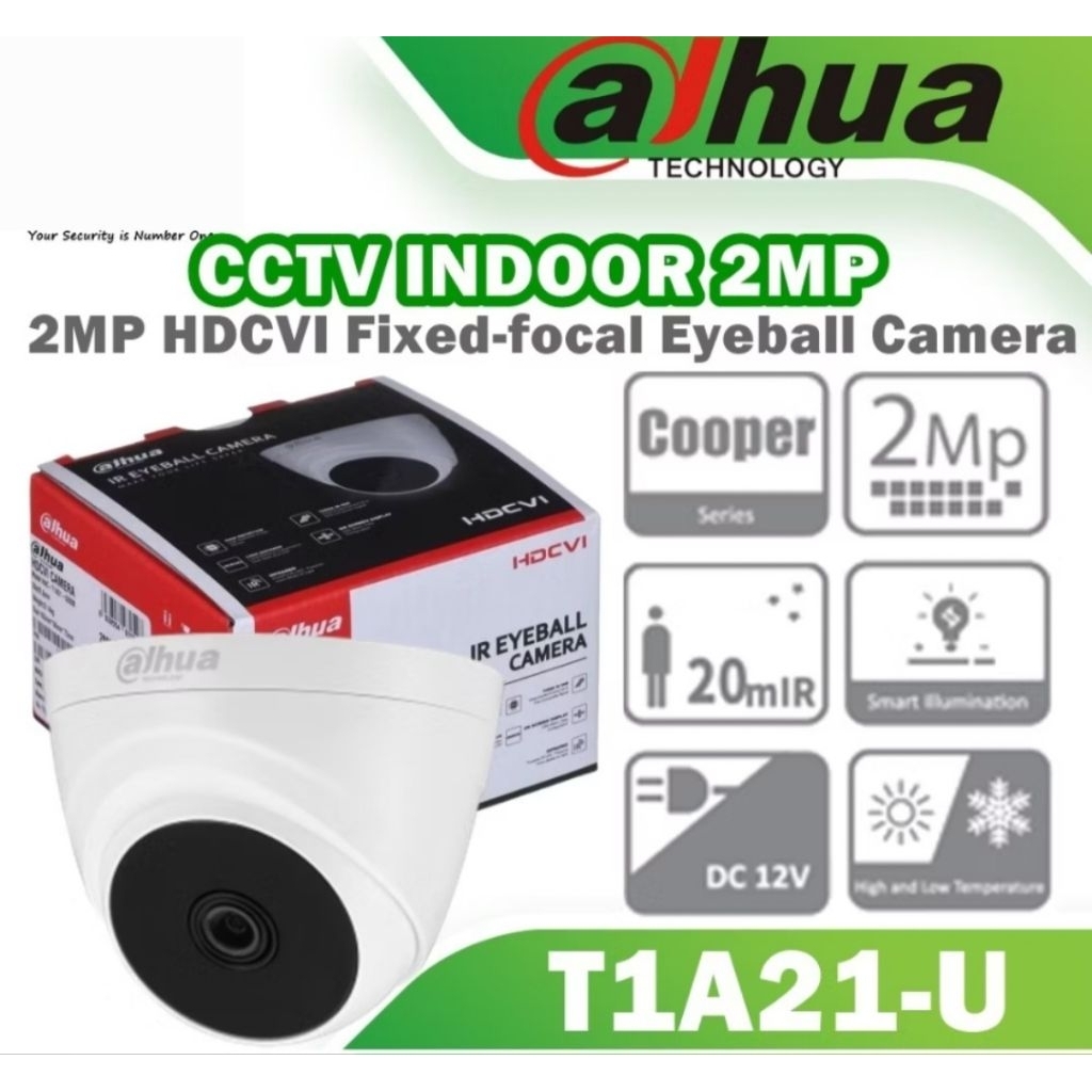 Kamera CCTV Dahua 2 MP Indoor HD / CCTV DAHUA 2 MP