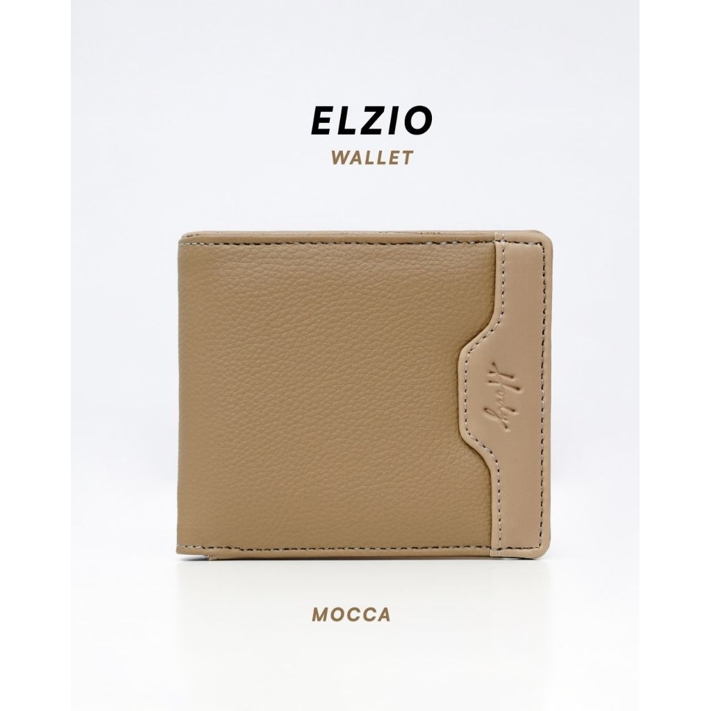 HODY DOMPET LIPAT PRIA LAKI KULIT SINTETIS - ELZIO WALLET
