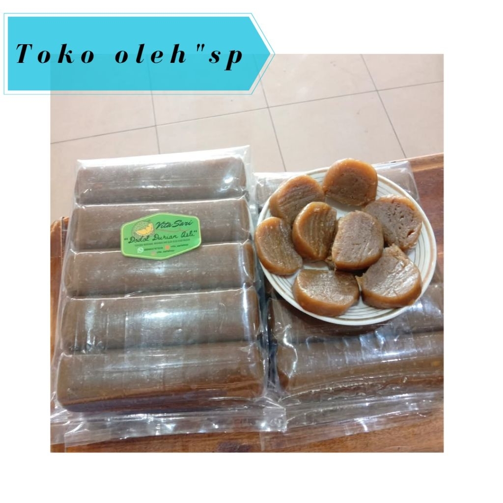 LEMPOK DURIAN/DODOL DURIAN/DODOL DURIAN KHAS KALIMANTAN BARAT