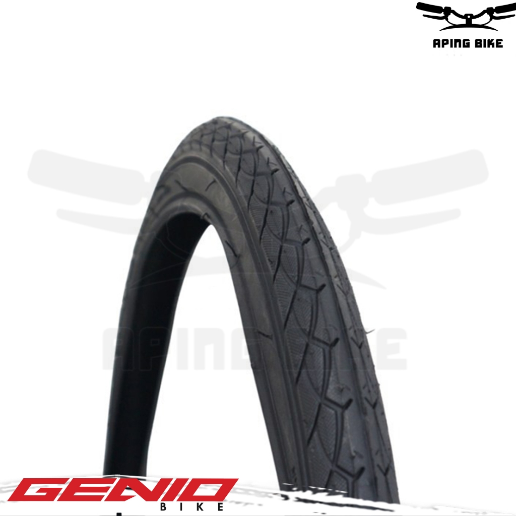 Ban Luar Sepeda Genio 20 x 175 F157 Hitam 20 x 1.75 BMX Lipat