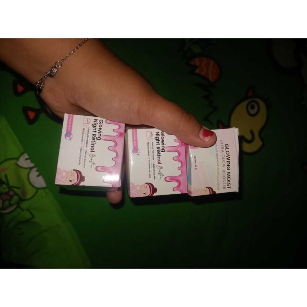 mois gloglowing + night retinol 2 new