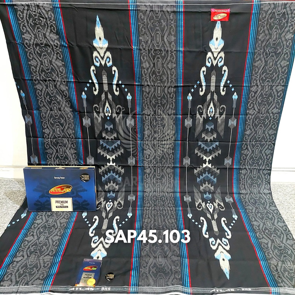 SARUNG ATLAS PREMIUM 745 | Atlas dobby kembang