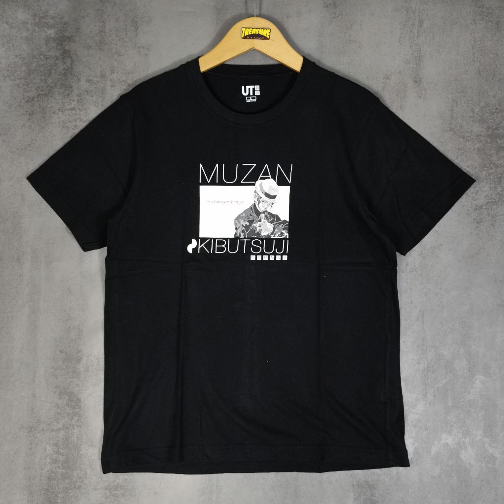 Kaos Uniqlo x Demon Slayer Muzan Kibutsuji