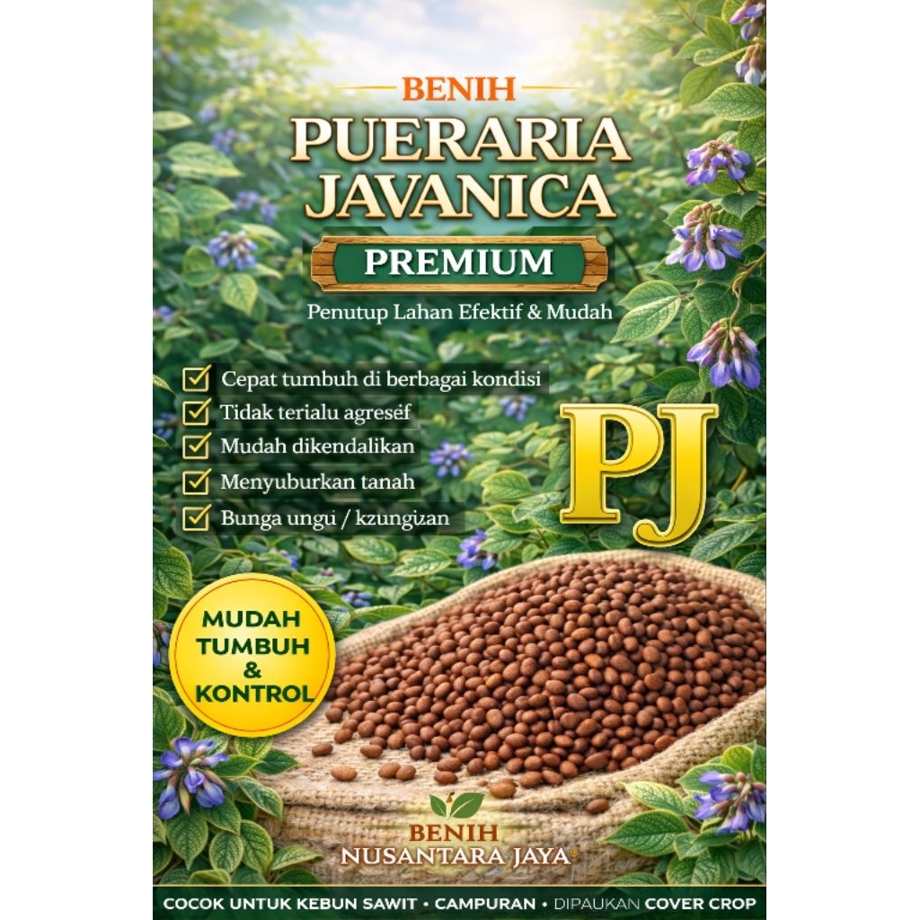 Benih Pueraria Javanica (PJ) 1 kg