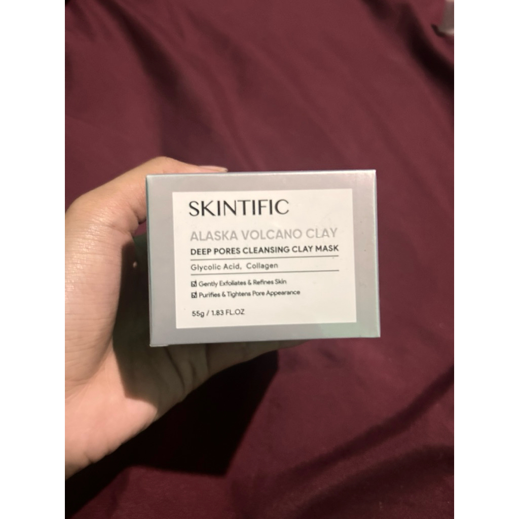 New skintific volcano claymask
