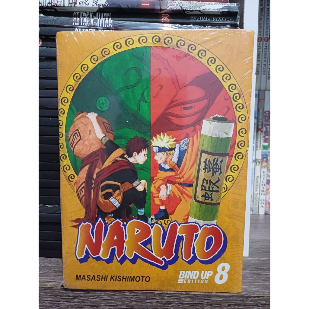 Komik Naruto bind up 8 segel