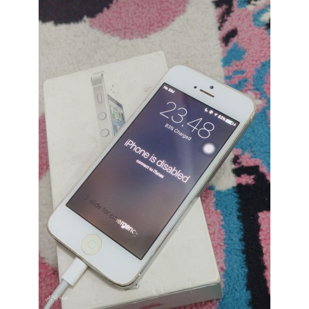 Iphone is Disabled | Ip 5 White 64 GB Ibox Original