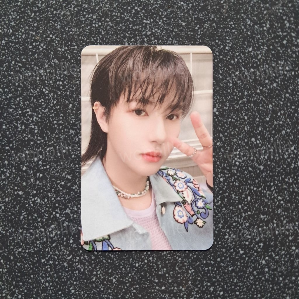 PHOTOCARD OFFICIAL RENJUN NCT DREAM FINDER CHASE THE LIGHT LINE FRIENDS POP UP SMTOWN