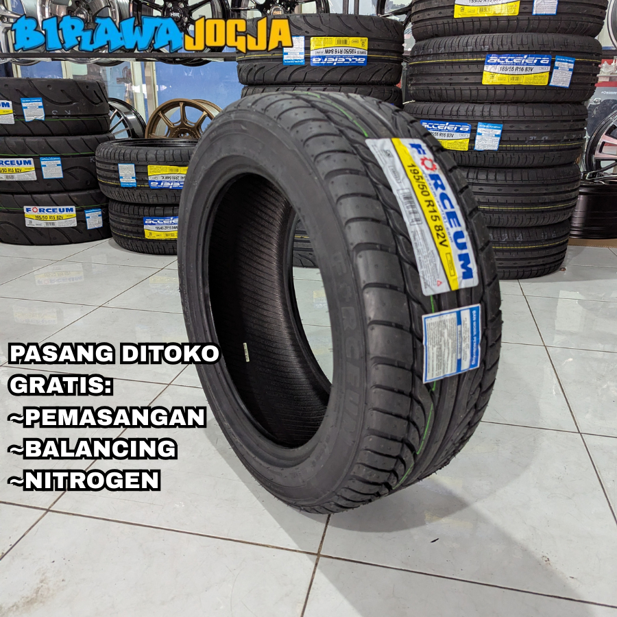 Ban Mobil Forceum Hena 195/50 R15 Ban Mobil Brio Jazz Yaris Calya Ring 15 195 50 nik terbaru