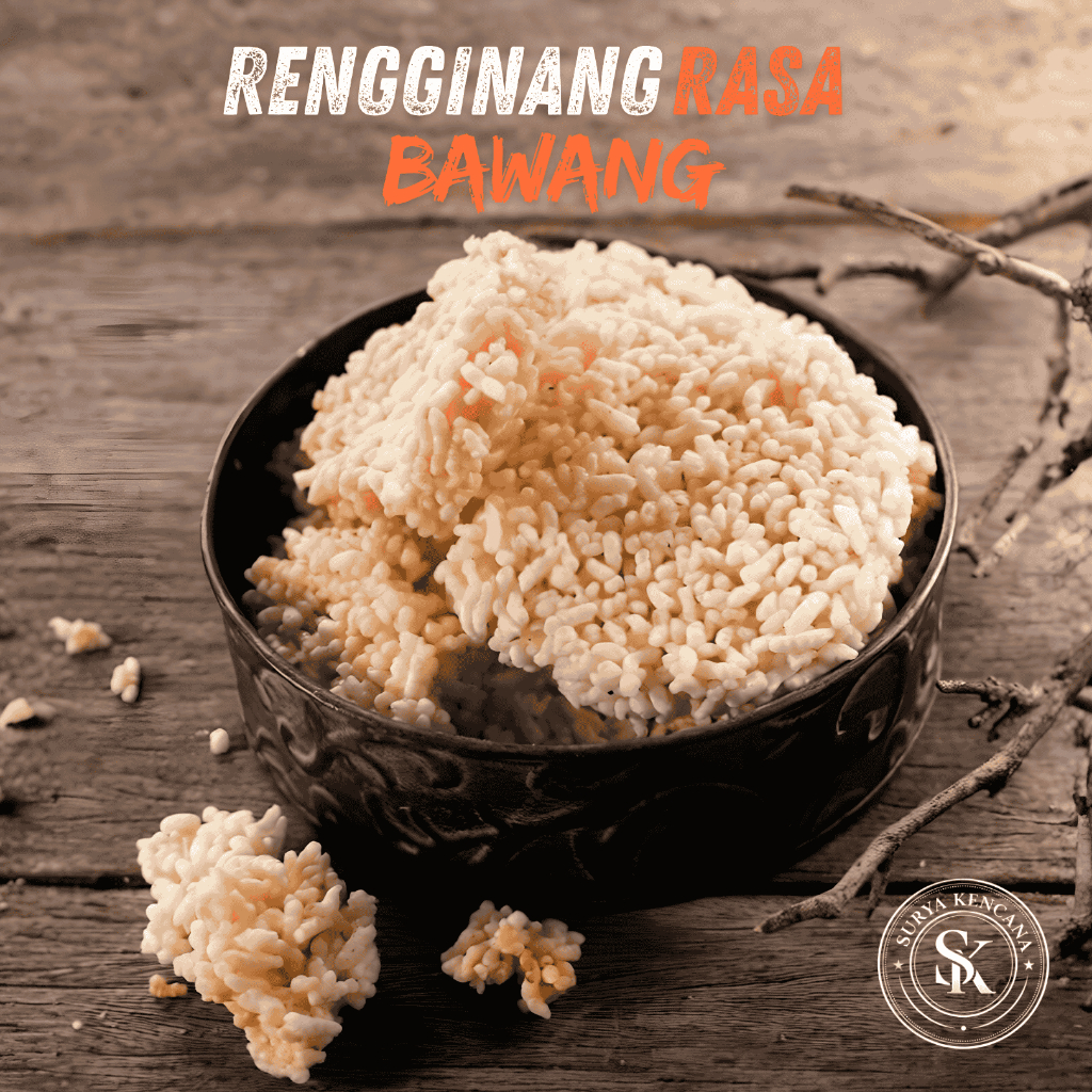 Rengginang Terasi Rengginang Mentah Rasa Bawang Gurih Tanpa Jemur