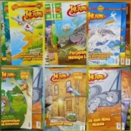 Majalah Komik Pengetahuan Anak Kuark Bekas