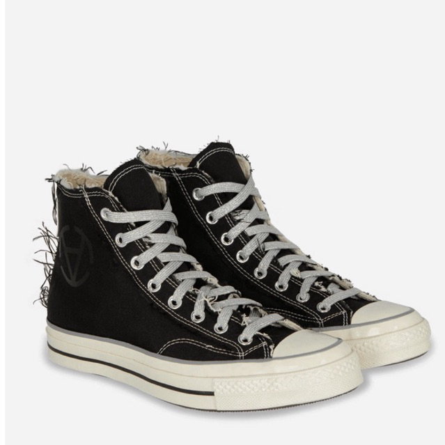 Converse X SLAMJAM Chuck 70 Vintage Black White Original Resmi
