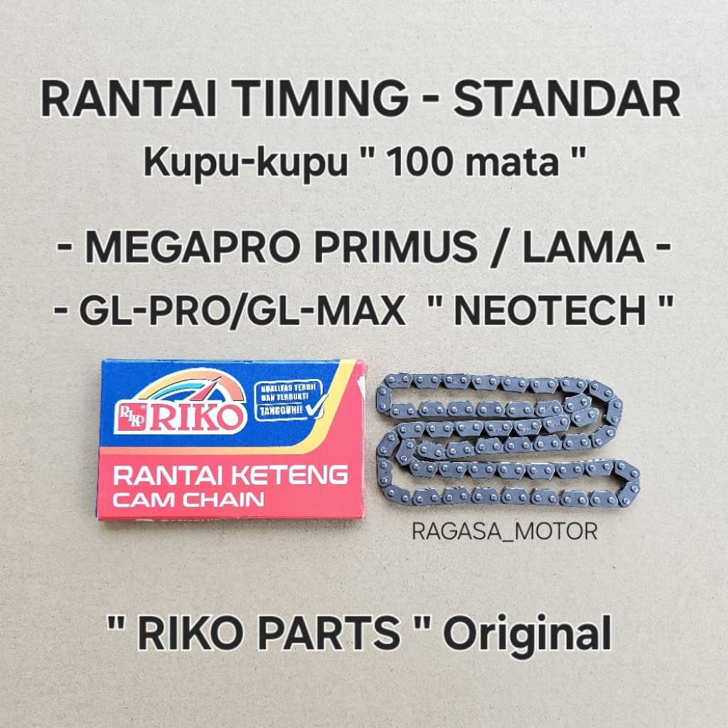 Rantai Timing Kamprat Keteng MEGAPRO PRIMUS MEGAPRO LAMA GL-PRO NEOTECH GL MAX NEOTECH Asli Original