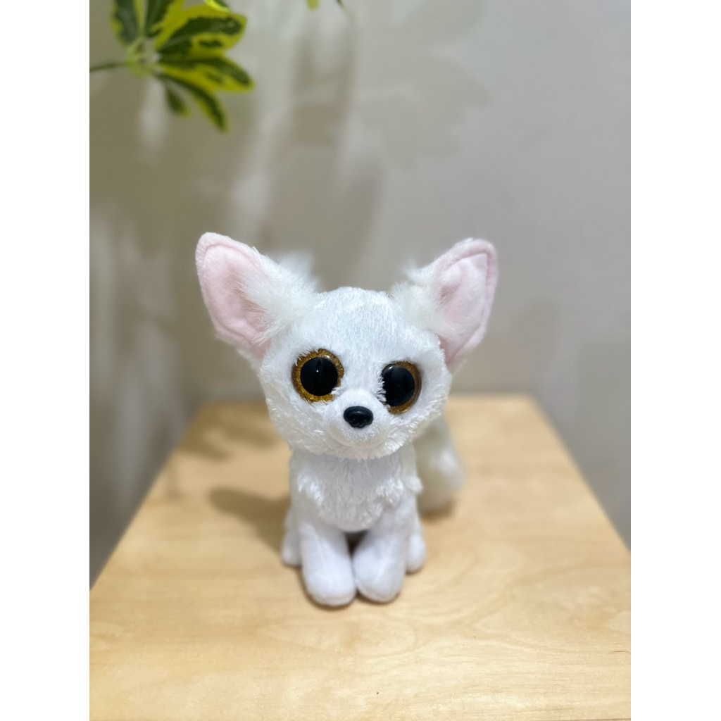 Boneka TY mabel rubah putih - Phoenix